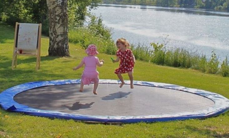 How To Build A In Ground Sunken Trampoline